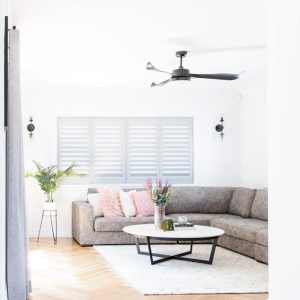 Shutters in a living room | Featured Image for the Window Shutters Page of Blindo